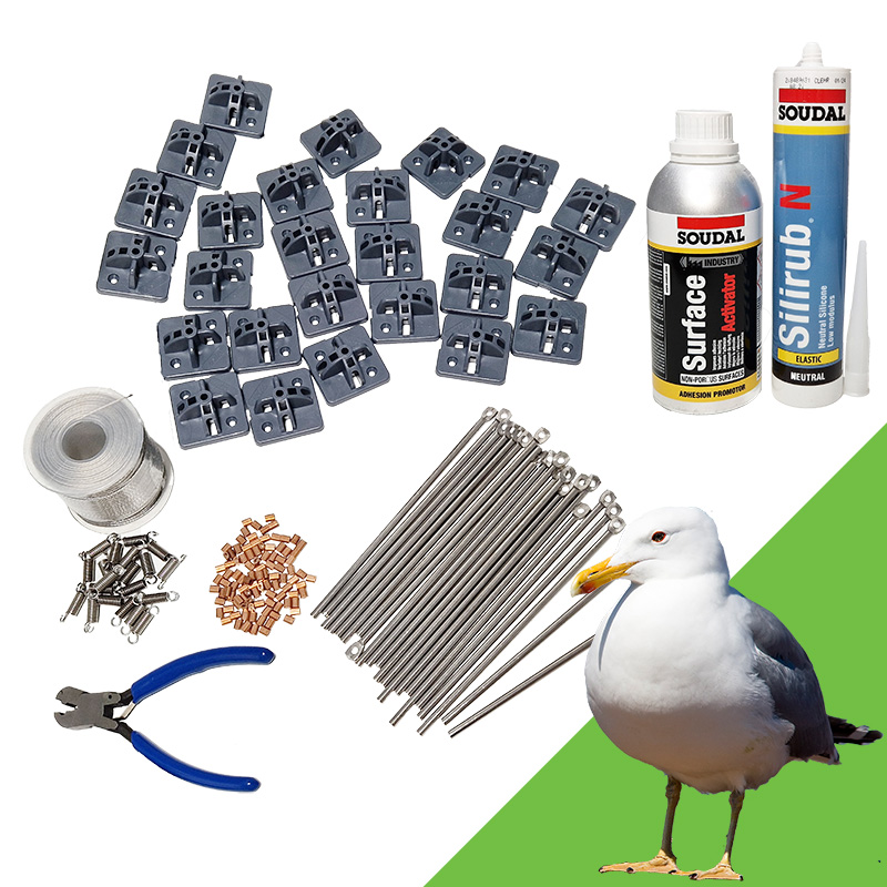 Seagull Post and Wire Kits For Surface Mounting
